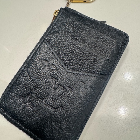 Louis Vuitton Black Card Holder Recto Verso - Picture 5 of 10